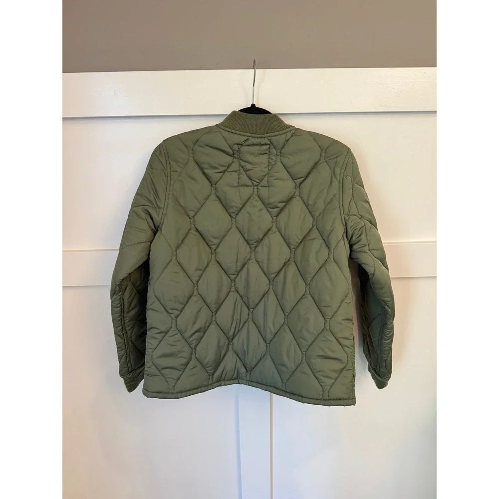 Gap kids XXL green puffer coat‎ EUC